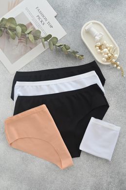 Трусики жіночі безшовні (5 штук) батал 24071-1 2XL