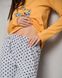 Жіночий комплект зі штанами в горошок - Ведмедик спить Фото товару 5 з 8