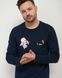 Мужской комплект хлопчатобумажный - Купидончик - Family look для пары Фото товара 2 из 11