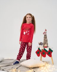 Піжама для дівчинки-підлітка зі штанами - Merry Christmas - Family look для родини