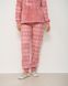 Женский костюм со штанами ВелюрСофт+Флис - зимний узор Фото товара 6 из 10