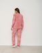 Женский костюм со штанами ВелюрСофт+Флис - зимний узор Фото товара 7 из 10