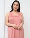 Женская сорочка Plus Size на широких бретельках - Бамбук Розовый 2xl Фото товара 10 из 14
