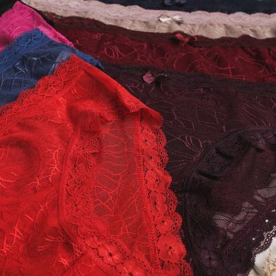 Прозрачные женские трусики - темный микс цветов Фото товара - Интернет-магазин Zaragoza