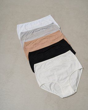 Трусики супербатал однотонные - впереди кружево, На фото, 8XL