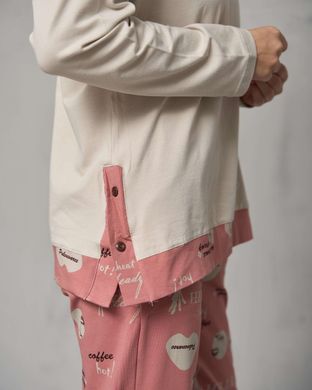 Женская пижама со штанами - без манжета - Hello Фото товара - Интернет-магазин Zaragoza