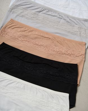 Трусики супербатал однотонні - попереду мереживо, На фото, 8XL