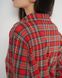 Жіноча піжама на ґудзиках зі штанами - червона клітинка Фото товару 9 з 9