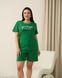 Комплект футболка і шорти - Plus size - You me Зелений l Фото товару 2 з 6