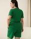 Комплект футболка і шорти - Plus size - You me Зелений l Фото товару 6 з 6