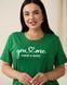 Комплект футболка і шорти - Plus size - You me Зелений l Фото товару 3 з 6