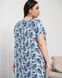 Вискозная сорочка Plus Size в мелкие веточки Темно-бирюзовый 2xl Фото товара 7 из 7