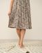 Вискозная сорочка Plus Size - Турецкий огурец Светло-коричневый 2xl Фото товара 5 из 6