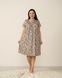 Вискозная сорочка Plus Size - Турецкий огурец Светло-коричневый 2xl Фото товара 1 из 6