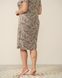 Вискозная сорочка Plus Size - Турецкий огурец Светло-коричневый 2xl Фото товара 6 из 6