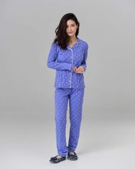 Женский комплект со штанами Ozkan - ярко-голубой Фото товара - Интернет-магазин Zaragoza