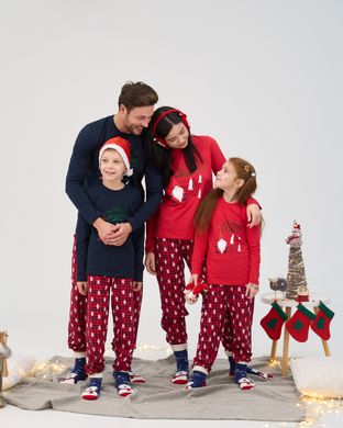 Женская пижама со штанами- Merry Chr istmas - Family look для семьи Фото товара - Интернет-магазин Zaragoza