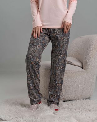 Жіноча піжама зі штанами - візерунок Турецький огірок Фото товару - Інтернет-магазин Zaragoza