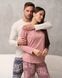 Жіноча піжама зі штанами в написи Family look для пари Фото товару 1 з 11