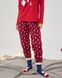 Жіноча піжама зі штанами - Merry Christmas - Family look для родини Фото товару 6 з 11