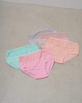 Трусики супербатал с кружевом &ndash; цветной микс, На фото, 8XL