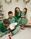 Женская пижама с брюками - Новогодний орнамент - Family look для семьи Фото товара 8 из 8