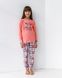 Пижама на девочку со штанами - хочу на море Фото товара 4 из 8