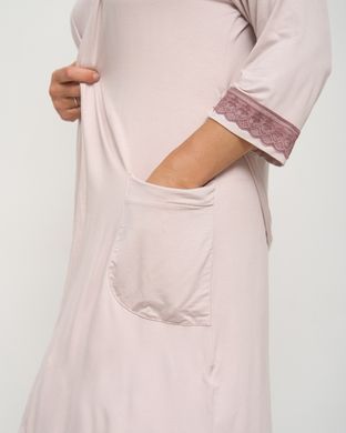 Комплект батальный однотонный - Вискоза с бантиком, Кремовий, 2xl