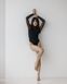 Боди с длинным рукавом сеточкой - под горло Фото товара 2 из 8